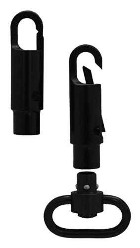 GrovTec US Inc GTSW269 Snap Hook Swivel Adapter Push Button Black