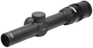 Trijicon 200071 AccuPoint Black Hardcoat Anodized 1-4x 24mm 30mm Tube Illuminated Duplex Crosshair w/Green Dot Reticle Trijicon 200071 AccuPoint Black Hardcoat Anodized 1-4x 24mm 30mm Tube Illuminated Duplex Crosshair w/Green Dot Reticle