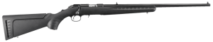 Ruger 8321 American Rimfire 22 WMR 9+1 22 Barrel Satin Blued Alloy Steel Williams Gun Sight Co. Fiber Optic Front Sight Black Synthetic Stock Accepts BX-15 Magnum Magazine"