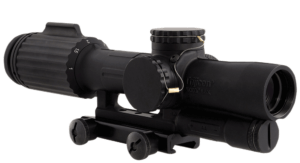 Trijicon 1600000 VCOG Black Hardcoat Anodized 1-6x 24mm LED Illuminated Red Segmented Circle w/Crosshair 223 55gr Reticle