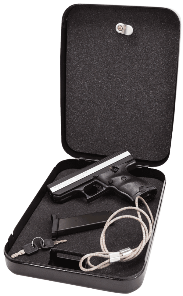 Hi-Point CF380HSP Model CF Home Security Package 380 ACP Caliber with 3.50″ Barrel 8+1 Capacity Black Finish Frame Serrated Black Steel Chrome Line Slide & Polymer Grip Includes Lock Box Hi-Point CF380HSP Model CF Home Security Package 380 ACP Caliber with 3.50″ Barrel 8+1 Capacity Black Finish Frame Serrated Black Steel Chrome Line Slide & Polymer Grip Includes Lock Box