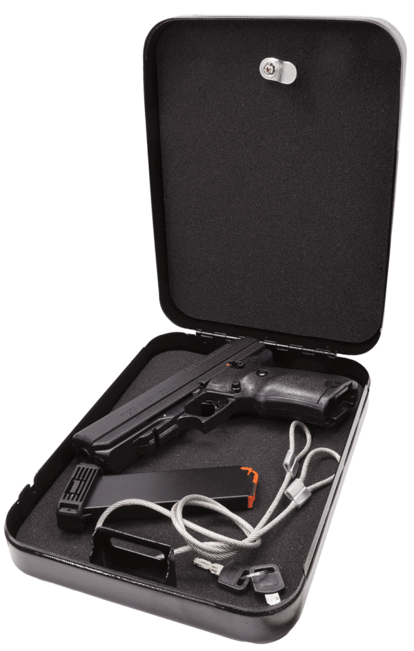 Hi-Point 34511HSP Model JHP Home Security Package 45 ACP Caliber with 4.50″ Barrel 9+1 Capacity Overall Black Finish Picatinny Rail Frame Serrated Steel Slide & Polymer Grip Includes Lock Box Hi-Point 34511HSP Model JHP Home Security Package 45 ACP Caliber with 4.50″ Barrel 9+1 Capacity Overall Black Finish Picatinny Rail Frame Serrated Steel Slide & Polymer Grip Includes Lock Box