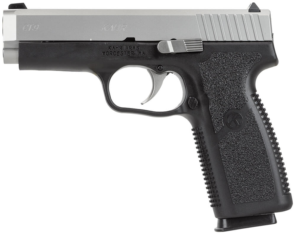 Kahr Arms CT9093 CT 9mm Luger Caliber with 4" Barrel 8+1 Capacity Black Finish Frame Serrated Matte Stainless Steel Slide & Texture Polymer Grip - Image 2