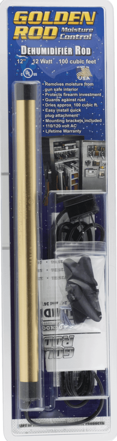 Golden Rod 725721 Golden Rod Dehumidifier Rod Gold 12″ 110/120 Volt AC Plug Golden Rod 725721 Golden Rod Dehumidifier Rod Gold 12″ 110/120 Volt AC Plug