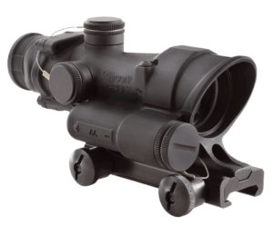 Trijicon 100190 ACOG Black Hardcoat Anodized 4x 32mm LED Illuminated Red Crosshair .223/5.56 BDC Reticle Trijicon 100190 ACOG Black Hardcoat Anodized 4x 32mm LED Illuminated Red Crosshair .223/5.56 BDC Reticle