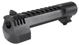 Magnum Research BAR446IMB OEM Replacement Barrel 44 Rem Mag 6″ Black Finish Steel Material with Fixed Front Sight Picatinny Rail & Muzzle Brake for Desert Eagle Mark XIX