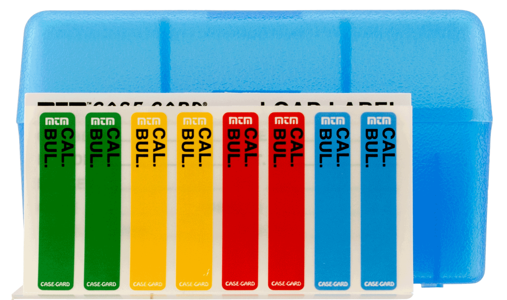 MTM Case-Gard RS5024 Case-Gard R-50 Multi-Caliber Clear Blue Polypropylene 50rd MTM Case-Gard RS5024 Case-Gard R-50 Multi-Caliber Clear Blue Polypropylene 50rd