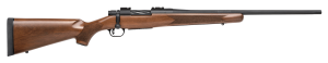 Mossberg 27861 Patriot 308 Win 5+1 22" Fluted Barrel w/Recessed Match Crown Matte Blued Metal Finish Spiral-Fluted Bolt Walnut Stock Drop Box Magazine Adjustable LBA Trigger