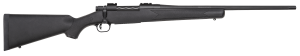 Mossberg 27877 Patriot 25-06 Rem 5+1 22" Fluted Barrel w/Recessed Match Crown Matte Blued Metal Finish Spiral-Fluted Bolt Synthetic Stock Drop Box Magazine Adjustable LBA Trigger
