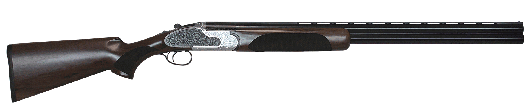 CZ-USA 06456 WingShooter Elite 20 Gauge 3 2rd 28" Gloss Black Chrome Barrel Engraved Satin-Gloss Chrome Metal Finish Turkish Walnut Stock Includes 5 Chokes"
