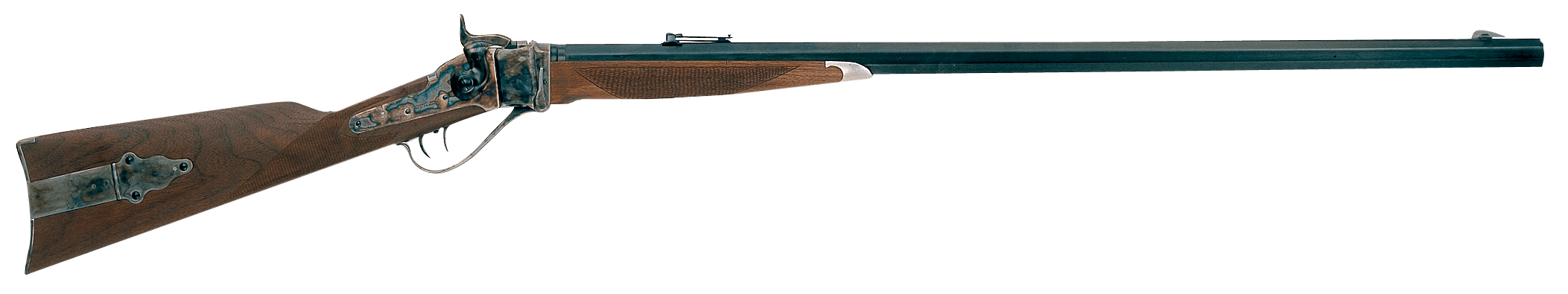 Taylors & Company 220012 1874 Down Under 45-70 Gov Caliber with 1rd Capacity 32″ Blued Barrel Color Case Hardened Metal Finish & Oiled Walnut Stock Right Hand (Full Size) Taylors & Company 220012 1874 Down Under 45-70 Gov Caliber with 1rd Capacity 32″ Blued Barrel Color Case Hardened Metal Finish & Oiled Walnut Stock Right Hand (Full Size)