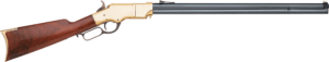 Taylors & Company 550252 1860 44-40 Win Caliber with 13+1 Capacity 24.25″ Blued Octagon Barrel Brass Metal Finish & Walnut Stock Right Hand (Full Size) Taylors & Company 550252 1860 44-40 Win Caliber with 13+1 Capacity 24.25″ Blued Octagon Barrel Brass Metal Finish & Walnut Stock Right Hand (Full Size)