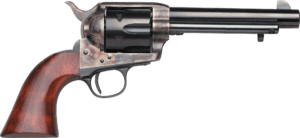Taylors & Company 550903 1873 Cattleman SAO 357 Mag Caliber with 5.50″ Blued Finish Barrel 6rd Capacity Blued Finish Cylinder Color Case Hardened Finish Steel Frame & Walnut Grip Taylors & Company 550903 1873 Cattleman SAO 357 Mag Caliber with 5.50″ Blued Finish Barrel 6rd Capacity Blued Finish Cylinder Color Case Hardened Finish Steel Frame & Walnut Grip