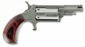 North American Arms 22MCP Mini-Revolver 22 LR or 22 WMR Caliber with 1.63″ Ported Barrel 5rd Capacity Cylinder Overall Stainless Steel Finish & Rosewood Birdshead Grip Includes Cylinders North American Arms 22MCP Mini-Revolver 22 LR or 22 WMR Caliber with 1.63″ Ported Barrel 5rd Capacity Cylinder Overall Stainless Steel Finish & Rosewood Birdshead Grip Includes Cylinders