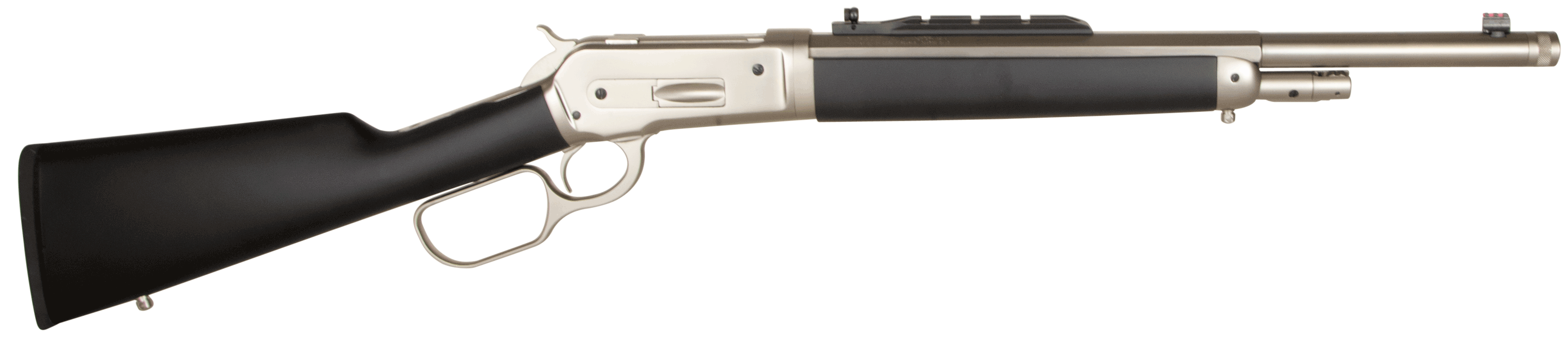 Taylors & Company 220090 1886 Ridge Runner Take Down 45-70 Gov Caliber with 4+1 Capacity 18.50″ Barrel Matte Chrome Metal Finish & SoftTouch Black Synthetic Stock Right Hand (Full Size) Taylors & Company 220090 1886 Ridge Runner Take Down 45-70 Gov Caliber with 4+1 Capacity 18.50″ Barrel Matte Chrome Metal Finish & SoftTouch Black Synthetic Stock Right Hand (Full Size)