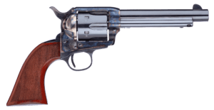 Taylors & Company 556209DE Short Stroke Gunfighter 357 Mag Caliber with 5.50″ Blued Finish Barrel 6rd Capacity Blued Finish Cylinder Color Case Hardened Finish Steel Frame Checkered Walnut Army Size Grip & Overall Taylor Polish Taylors & Company 556209DE Short Stroke Gunfighter 357 Mag Caliber with 5.50″ Blued Finish Barrel 6rd Capacity Blued Finish Cylinder Color Case Hardened Finish Steel Frame Checkered Walnut Army Size Grip & Overall Taylor Polish