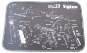 Tipton 558680 Maintenance Mat Neoprene Top w/Rubber Back Black w/Gray Trim 1911 Parts Diagram 10″ L x 12″ W Tipton 558680 Maintenance Mat Neoprene Top w/Rubber Back Black w/Gray Trim 1911 Parts Diagram 10″ L x 12″ W