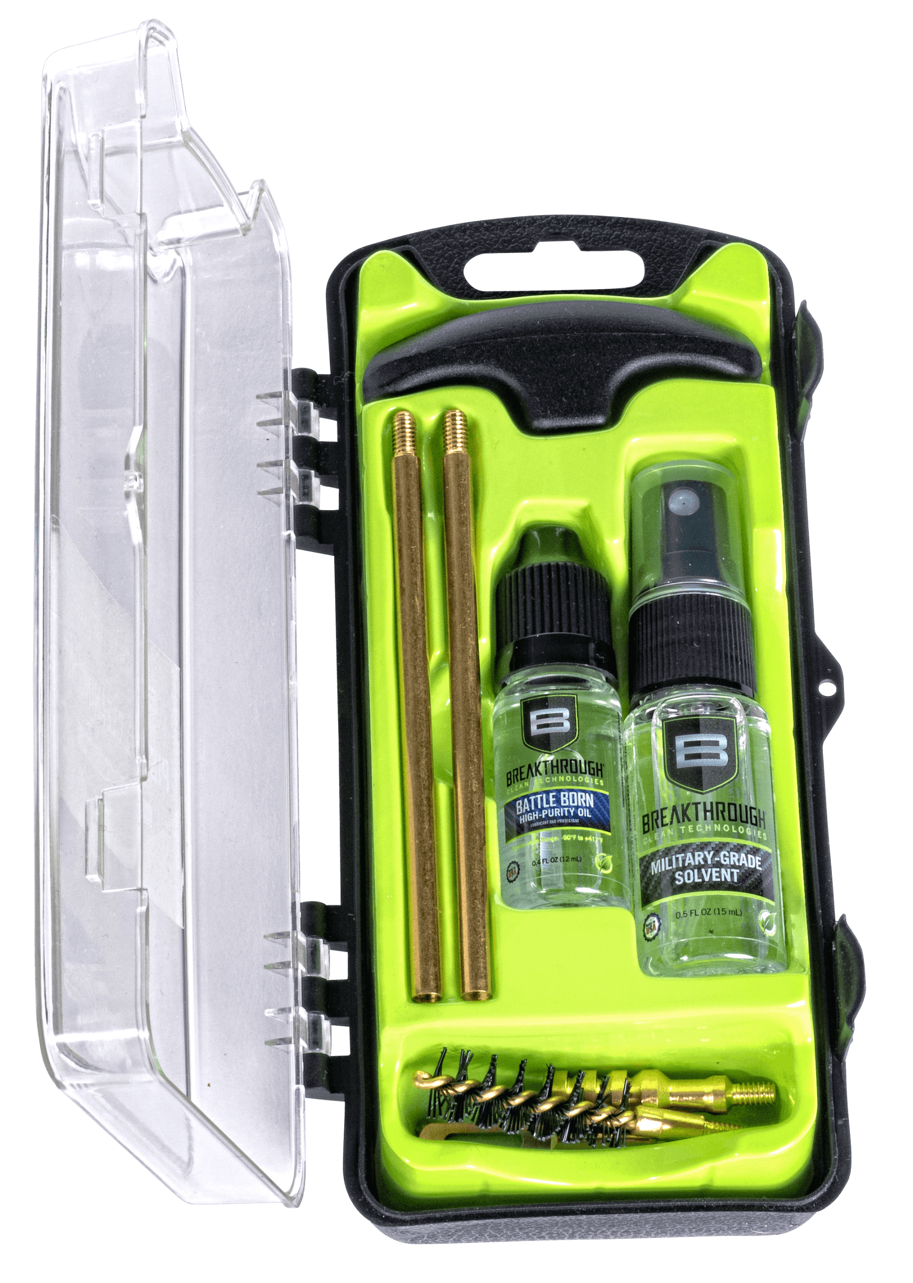 Breakthrough Clean BTECC40 Vision Series Cleaning Kit 40 Cal & 10mm Pistol/10 Pieces Multi-Color - Image 4
