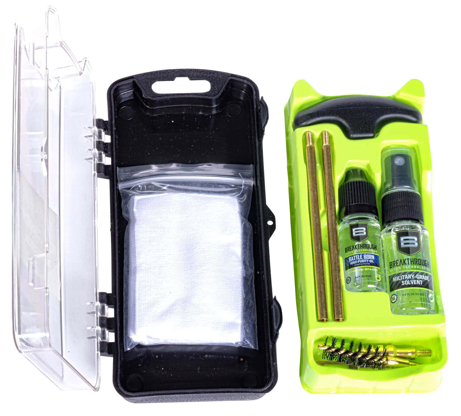 Breakthrough Clean BTECC40 Vision Series Cleaning Kit 40 Cal & 10mm Pistol/10 Pieces Multi-Color - Image 2