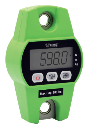 HME SCALE Digital Game Scale Green 880 lbs Weight Capacity