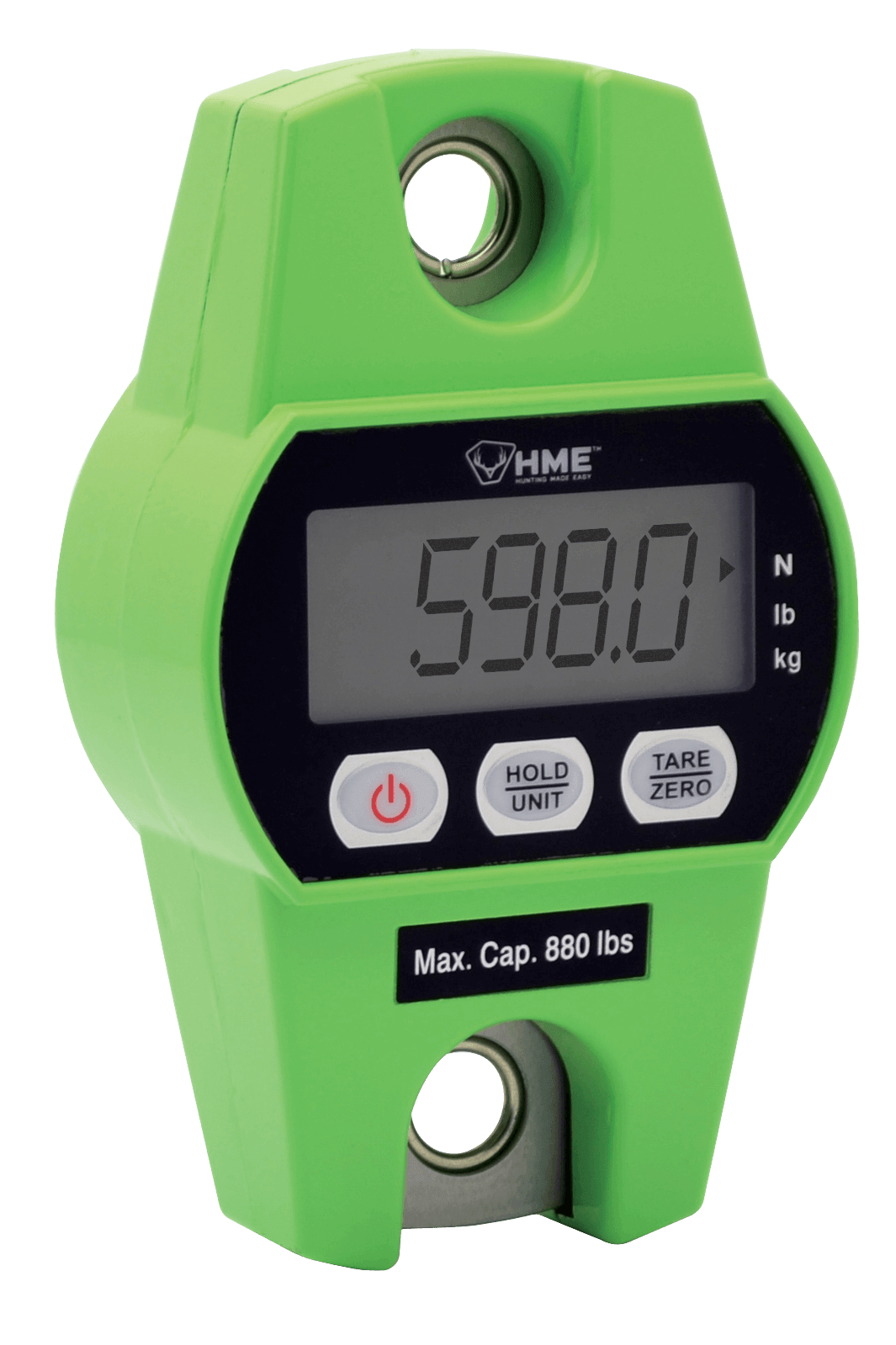 HME SCALE Digital Game Scale Green 880 lbs Weight Capacity