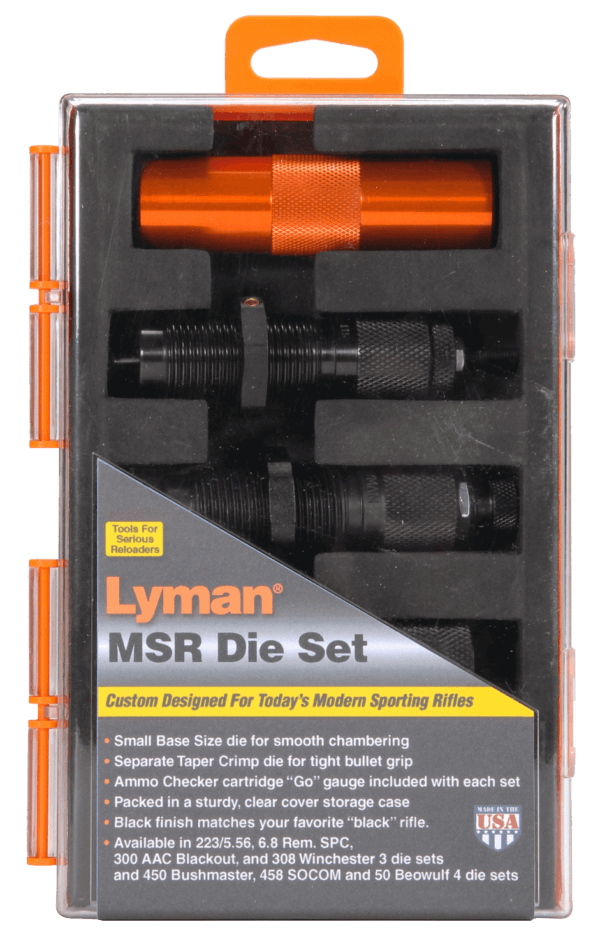 Lyman 7690110 MSR Precision Die System 458 SOCOM Bushmaster Lyman 7690110 MSR Precision Die System 458 SOCOM Bushmaster