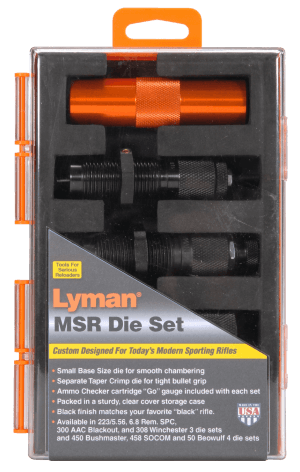 Lyman 7690104 MSR Precision Die System 300 Blackout