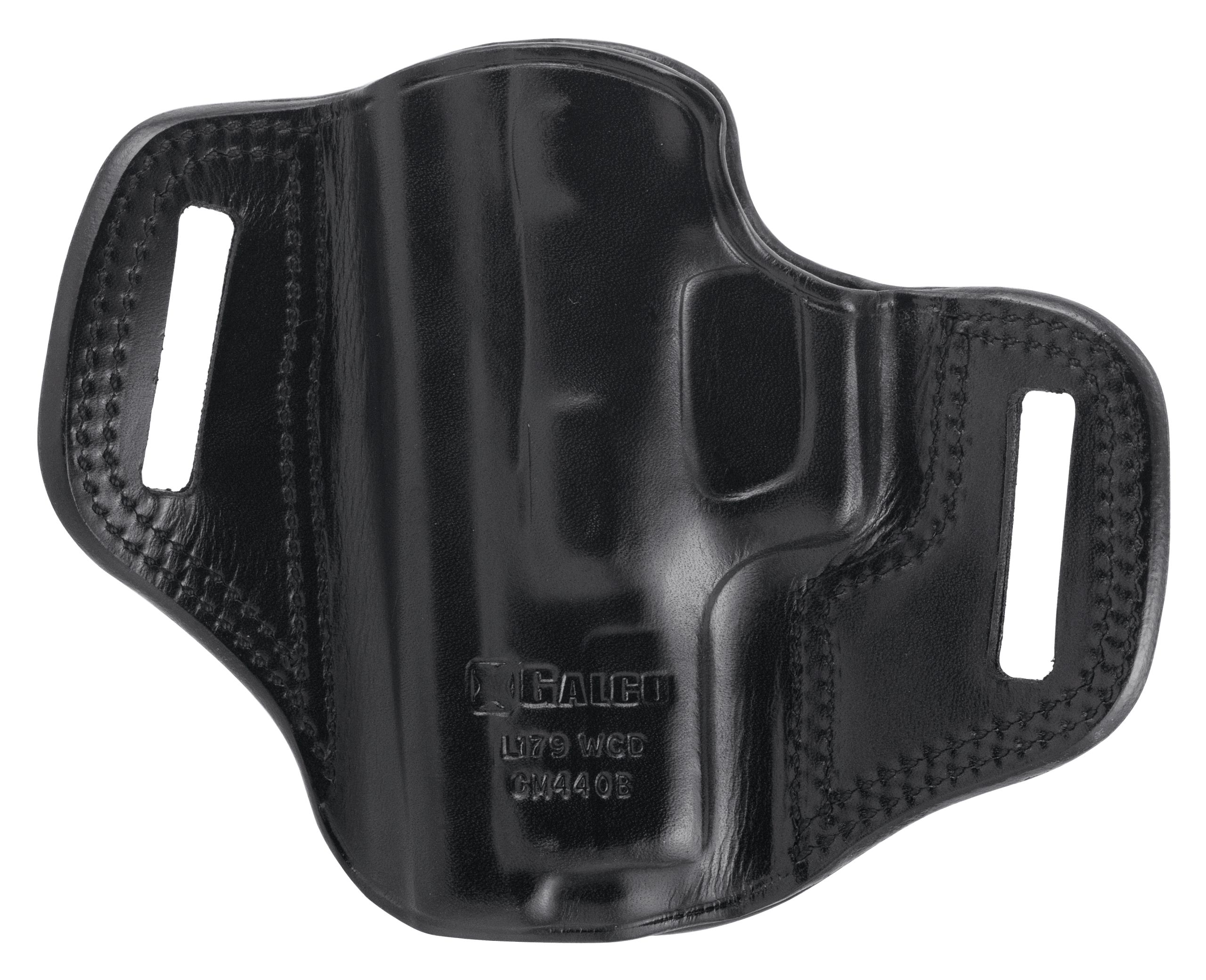 Galco CM440B Combat Master OWB Black Leather Belt Slide Fits Springfield XD Fits Springfield XD Mod. 2 Fits Springfield XD-M Right Hand