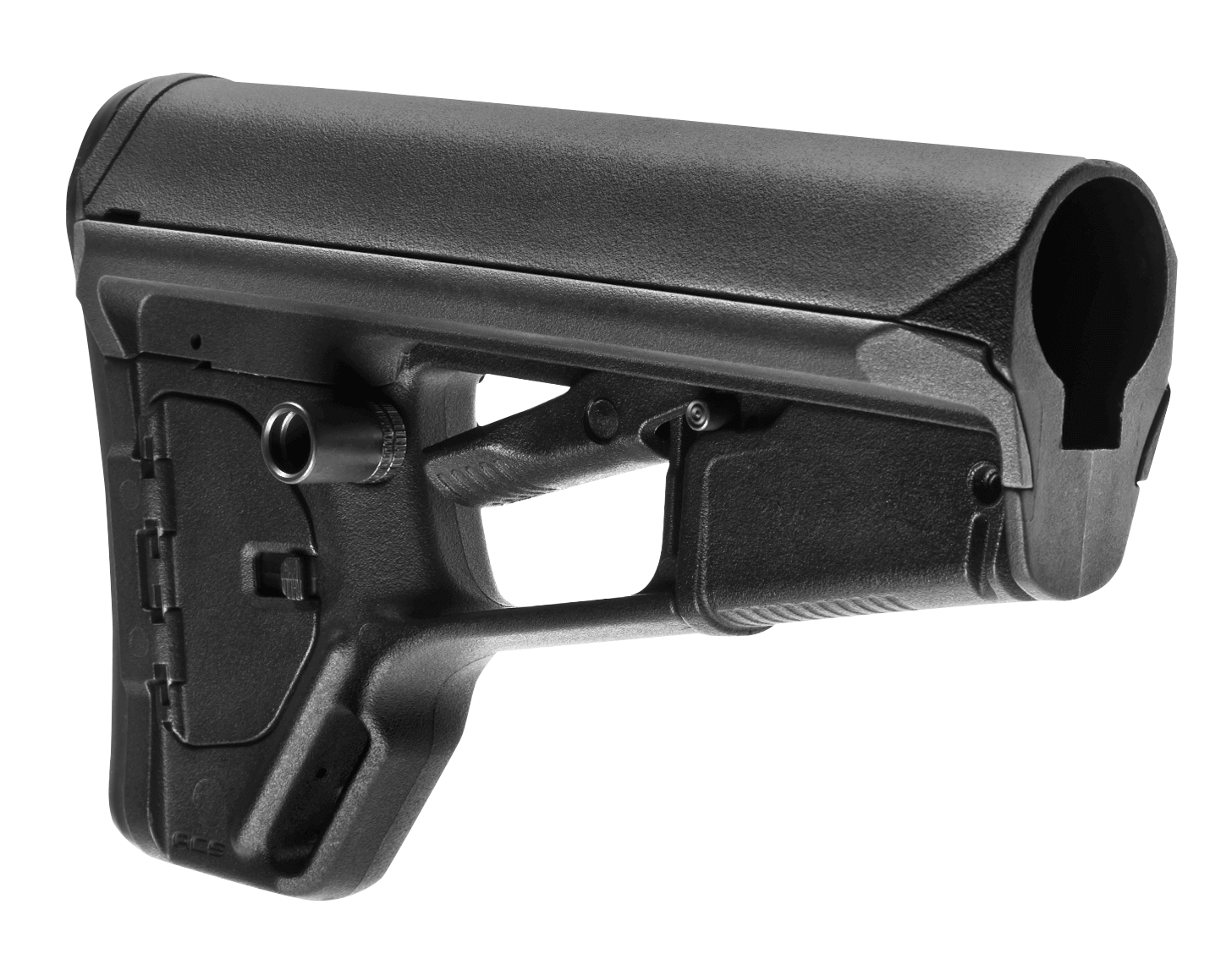 Magpul MAG378BLK ACS-L Carbine Stock Black Synthetic for AR-15 M16 M4 with Mil-Spec Tube (Tube Not Included) Magpul MAG378BLK ACS-L Carbine Stock Black Synthetic for AR-15 M16 M4 with Mil-Spec Tube (Tube Not Included)