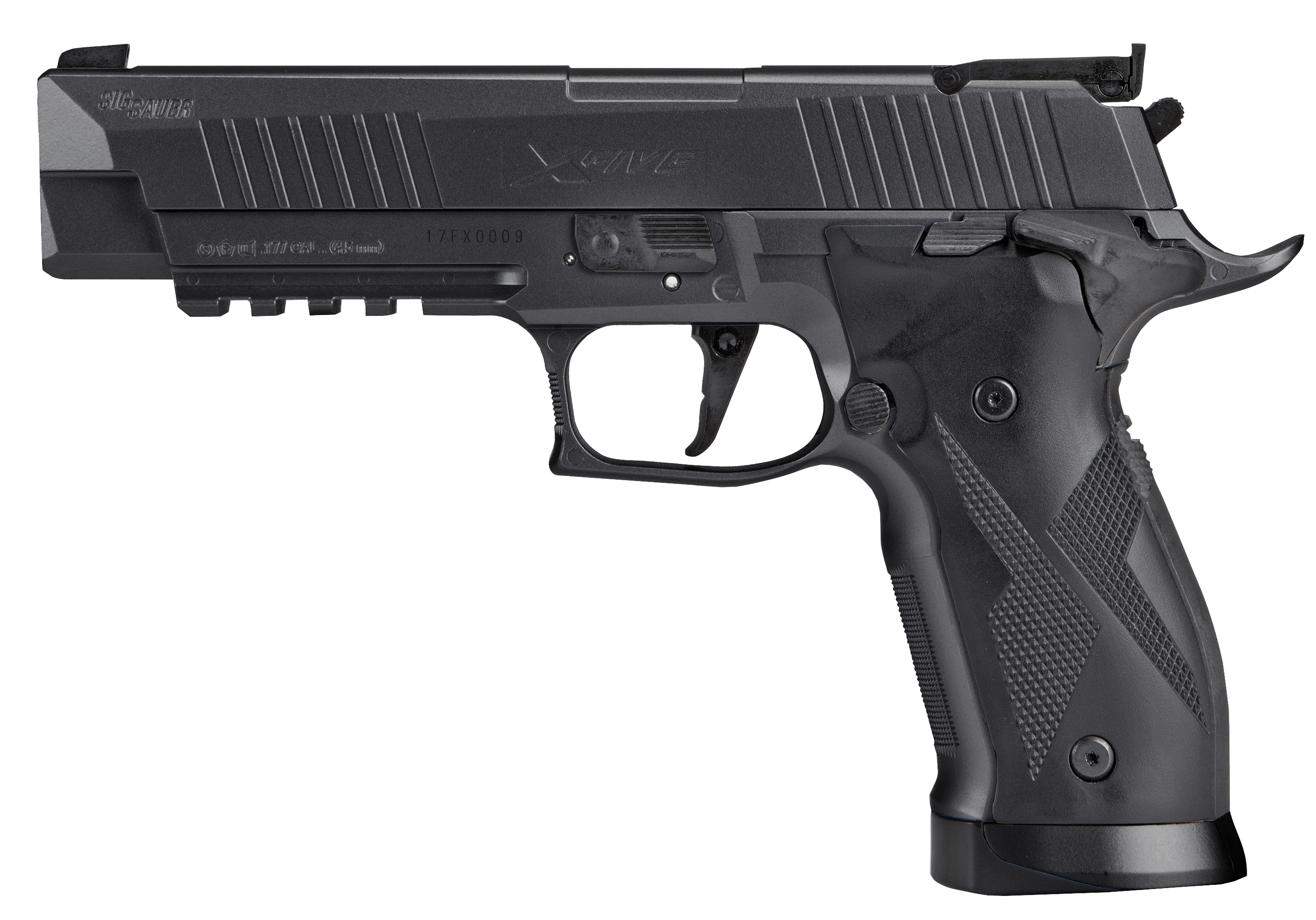 Sig Sauer Airguns AIRX5177BLK P226 X-Five Air Pistol CO2 177 Pellet 20+1 4.50″ Black Polymer Grips Sig Sauer Airguns AIRX5177BLK P226 X-Five Air Pistol CO2 177 Pellet 20+1 4.50″ Black Polymer Grips