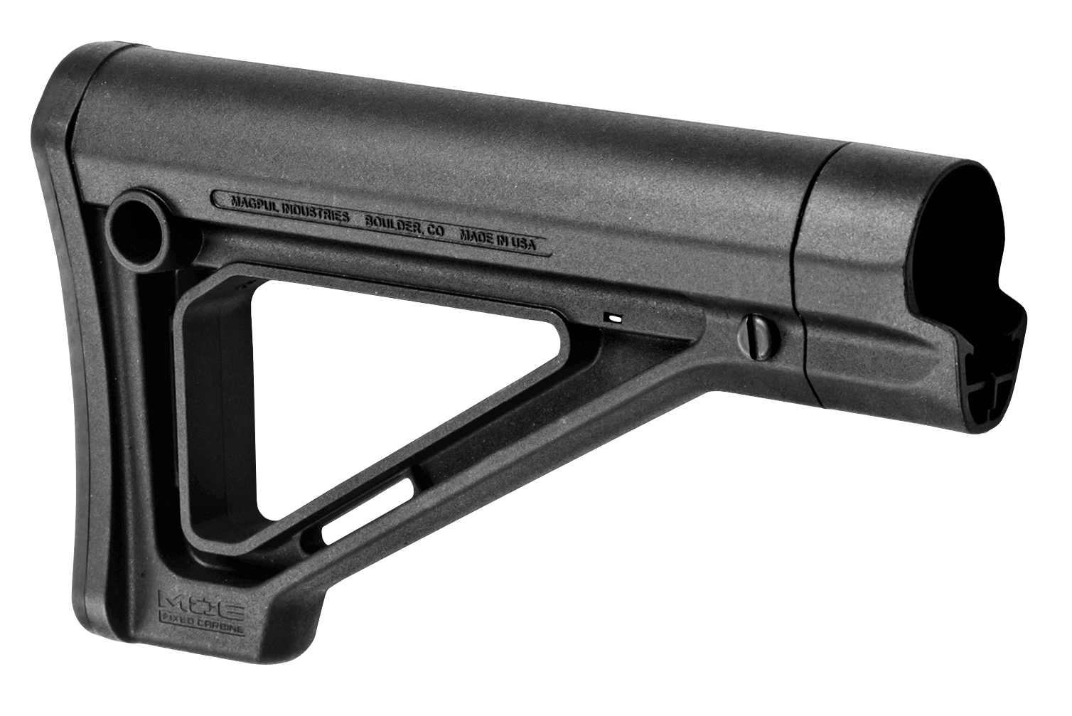 Magpul MAG480BLK MOE Carbine Stock Black Synthetic Fits AR-15/M16/M4 8.80″ OAL Magpul MAG480BLK MOE Carbine Stock Black Synthetic Fits AR-15/M16/M4 8.80″ OAL