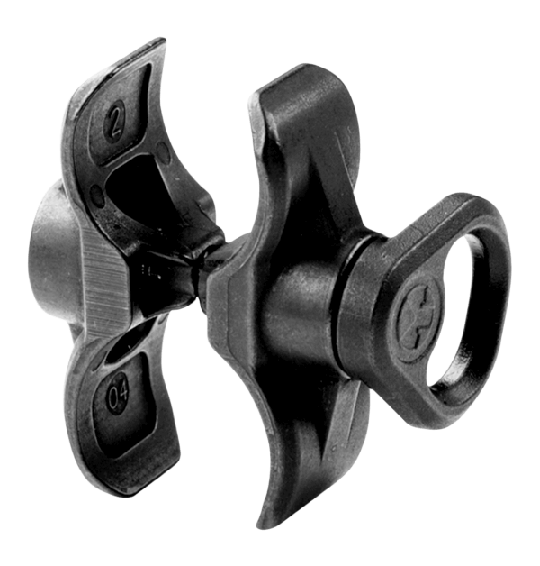 Magpul MAG493BLK Forward Sling Mount made of Steel with Melonite Black Finish for Mossberg 590 & 590AL with Magpul SGA Stock Magpul MAG493BLK Forward Sling Mount made of Steel with Melonite Black Finish for Mossberg 590 & 590AL with Magpul SGA Stock
