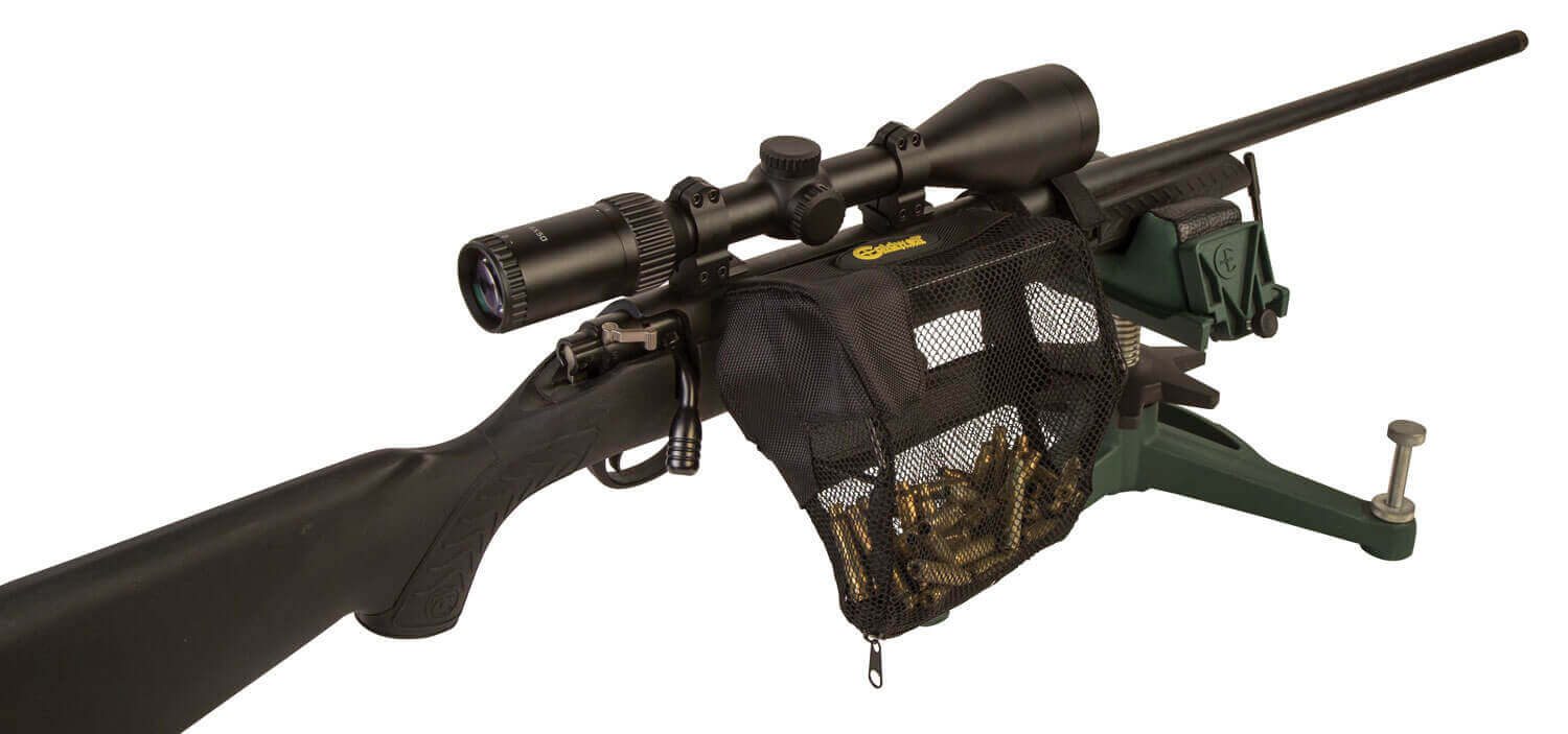 Caldwell 110038 Universal Brass Catcher Black Heat-Resistant Mesh Holds 100rd (.223) - Image 2