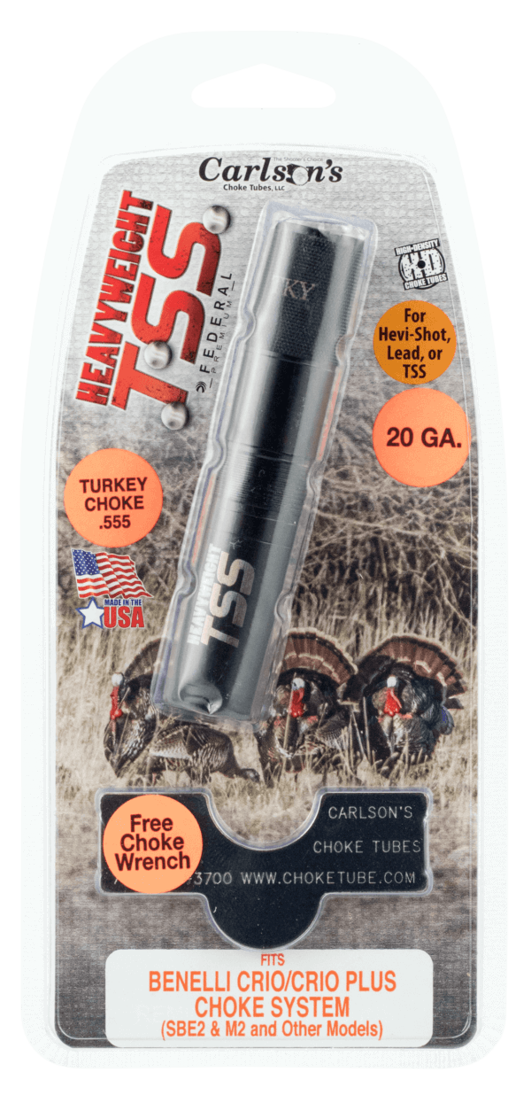 Carlsonās Choke Tubes 38018 TSS Turkey 20 Gauge Turkey 17-4 Stainless Steel Carlsonās Choke Tubes 38018 TSS Turkey 20 Gauge Turkey 17-4 Stainless Steel