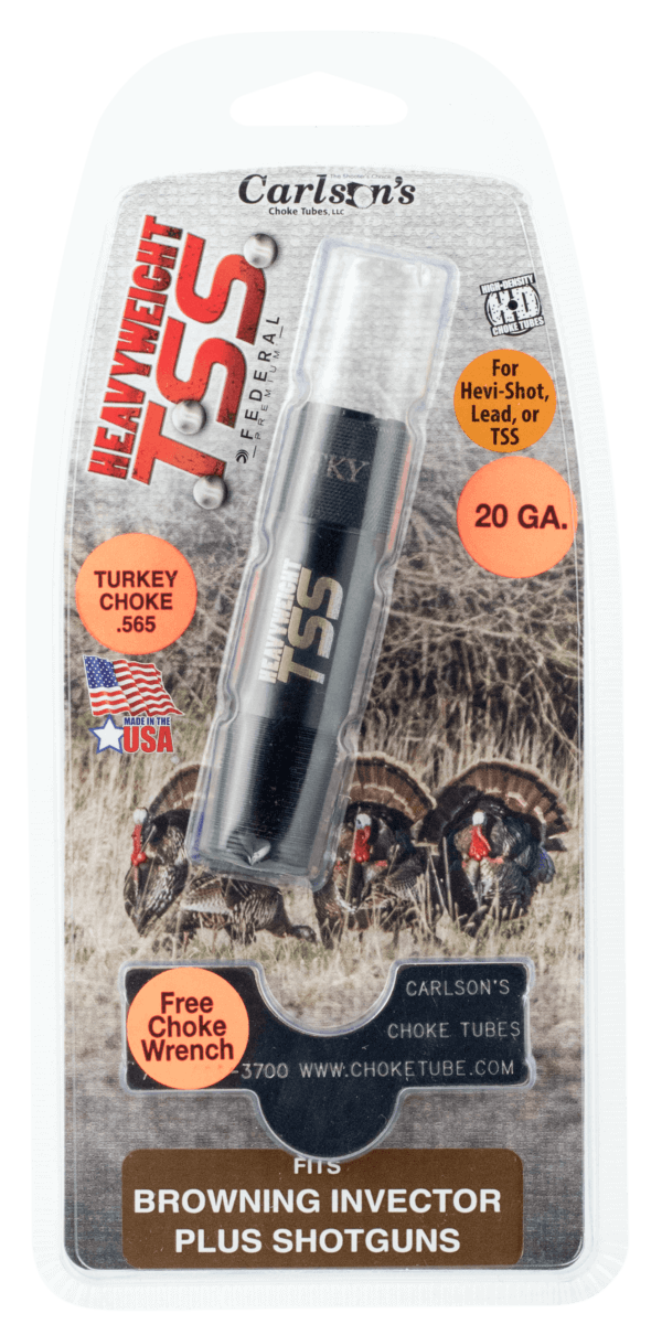 Carlsonās Choke Tubes 38023 TSS Turkey 20 Gauge Turkey 17-4 Stainless Steel Carlsonās Choke Tubes 38023 TSS Turkey 20 Gauge Turkey 17-4 Stainless Steel