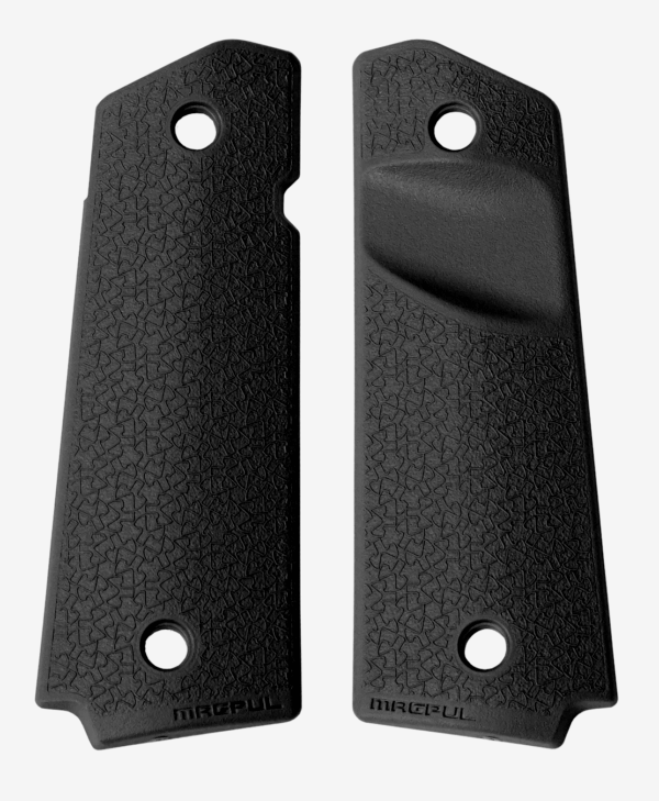 Magpul MAG524BLK MOE Grip Panels Anti-Slip Texture Black Polymer for 1911 (Full Size)