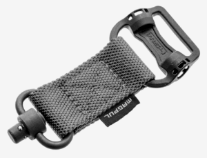 Magpul MAG519GRY MS1/MS4 Sling Adapter made of Steel with Maganese Phosphate Stealth Gray Finish Polymer Hardware Nylon 1.25″ Webbing & Two to One-Point Design for AR-15 M4 M16 AK-Platform & AKM Magpul MAG519GRY MS1/MS4 Sling Adapter made of Steel with Maganese Phosphate Stealth Gray Finish Polymer Hardware Nylon 1.25″ Webbing & Two to One-Point Design for AR-15 M4 M16 AK-Platform & AKM