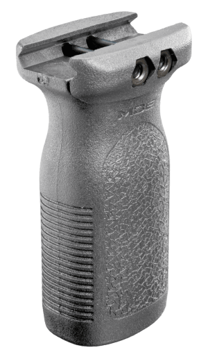 Magpul MAG412GRY RVG  Aggressive Textured Gray Polymer Rail Vertical Grip for AR-Platform