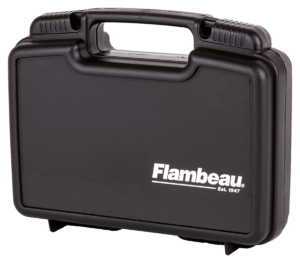 Flambeau 6445SC Safe Shot Pistol Pack Case Black Polymer Holds Handgun Flambeau 6445SC Safe Shot Pistol Pack Case Black Polymer Holds Handgun