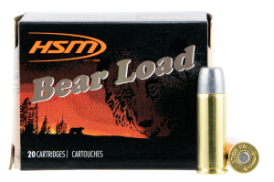 HSM 45C7N20 Bear Load 45 Colt 325 gr Wide Flat Nose 20rd Box