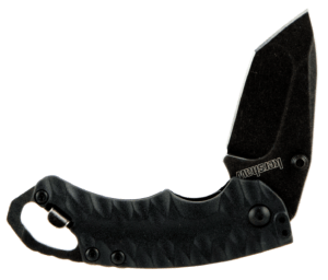 Kershaw 8750TBLKBW Shuffle II 2.60″ Folding American Tanto Plain Black Oxide 8Cr14MoV SS Blade Black Glass-Filled Nylon Handle Includes Pocket Clip