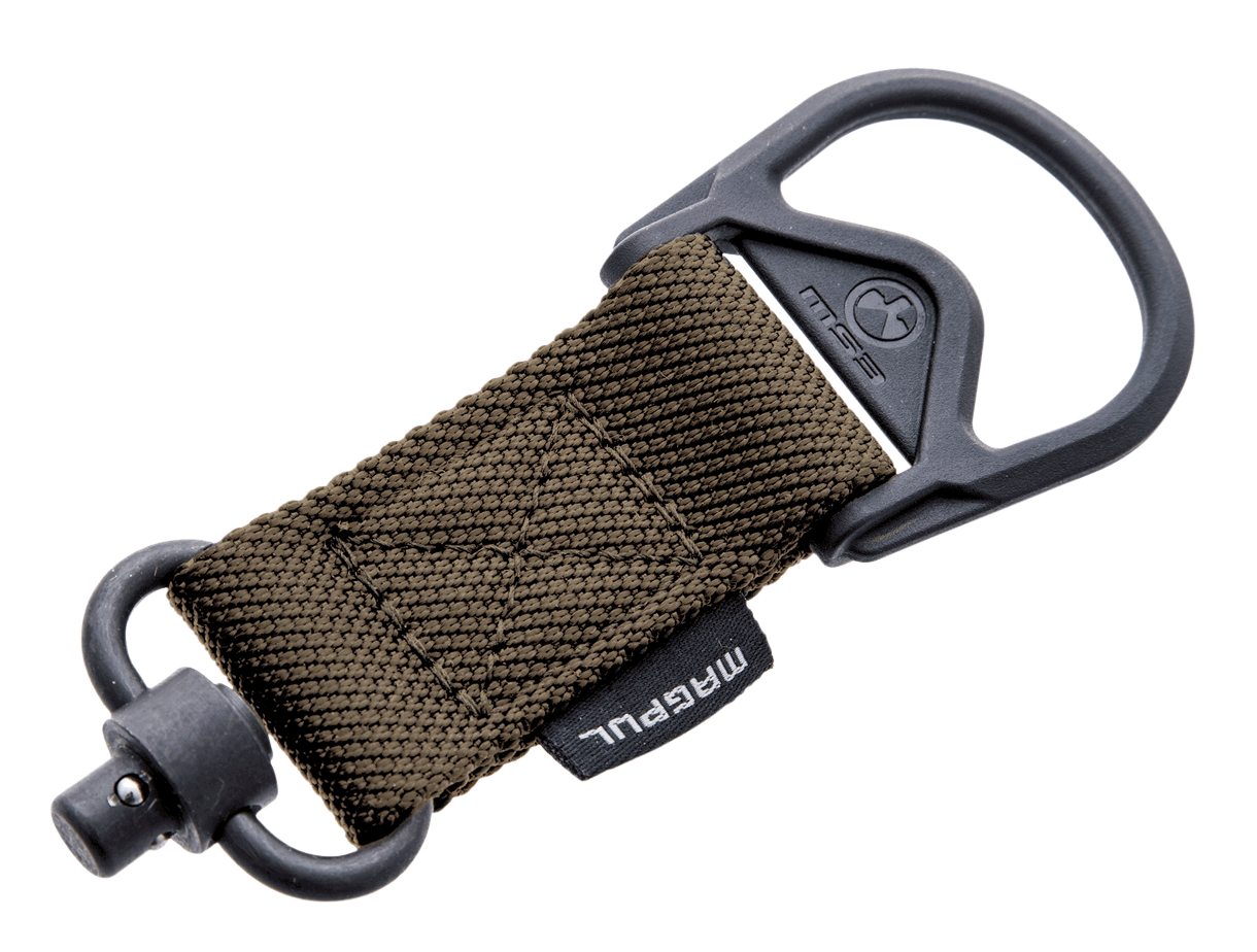 Magpul MAG517COY MS1/MS3 QD Sling Adapter made of Steel with Maganese Phosphate Coyote Finish Polymer Hardware Nylon 1.25″ Webbing & Two to One-Point Design for AR-15 M4 M16 AK-Platform & AKM Magpul MAG517COY MS1/MS3 QD Sling Adapter made of Steel with Maganese Phosphate Coyote Finish Polymer Hardware Nylon 1.25″ Webbing & Two to One-Point Design for AR-15 M4 M16 AK-Platform & AKM