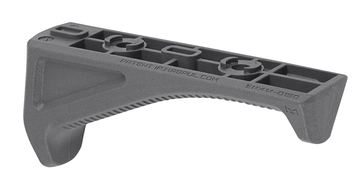 Magpul MAG598GRY M-LOK AFG Gray Polymer Angled Foregrip for AR-Platform