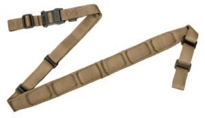Magpul MAG545COY MS1 Sling 1.25″-1.88″ W x 48″- 60″ L Padded Two-Point Coyote Nylon Webbing for Rifle