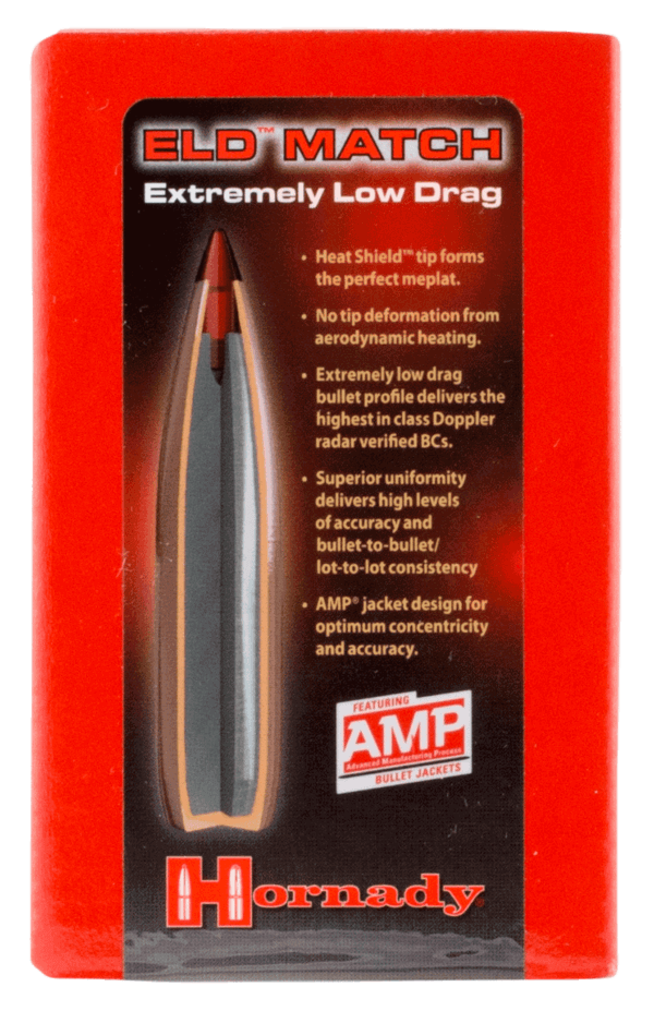 Hornady 28403 ELD Match  7mm .284 162 gr Extremely Low Drag Match 100rd Box/ 15 Case