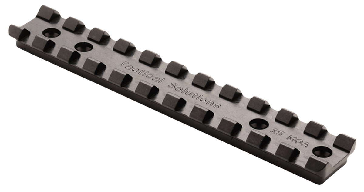 Tactical Solutions 1022SR15MOA 15 MOA Scope Rail for 10/22 Rifles Black