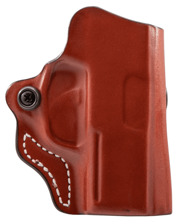 DeSantis Gunhide 019TA8JZ0 Mini Scabbard  OWB Tan Leather Belt Slide Fits Sig P365 Right Hand