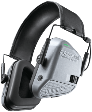 Champion Targets 40978 Vanquish Muff Over the Head Rechargeable Li-ion Gray/Black