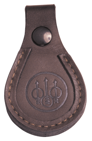 Beretta USA SL0100200085 Barrel Rest Toe Pad Leather Brown 4" x 2.5"
