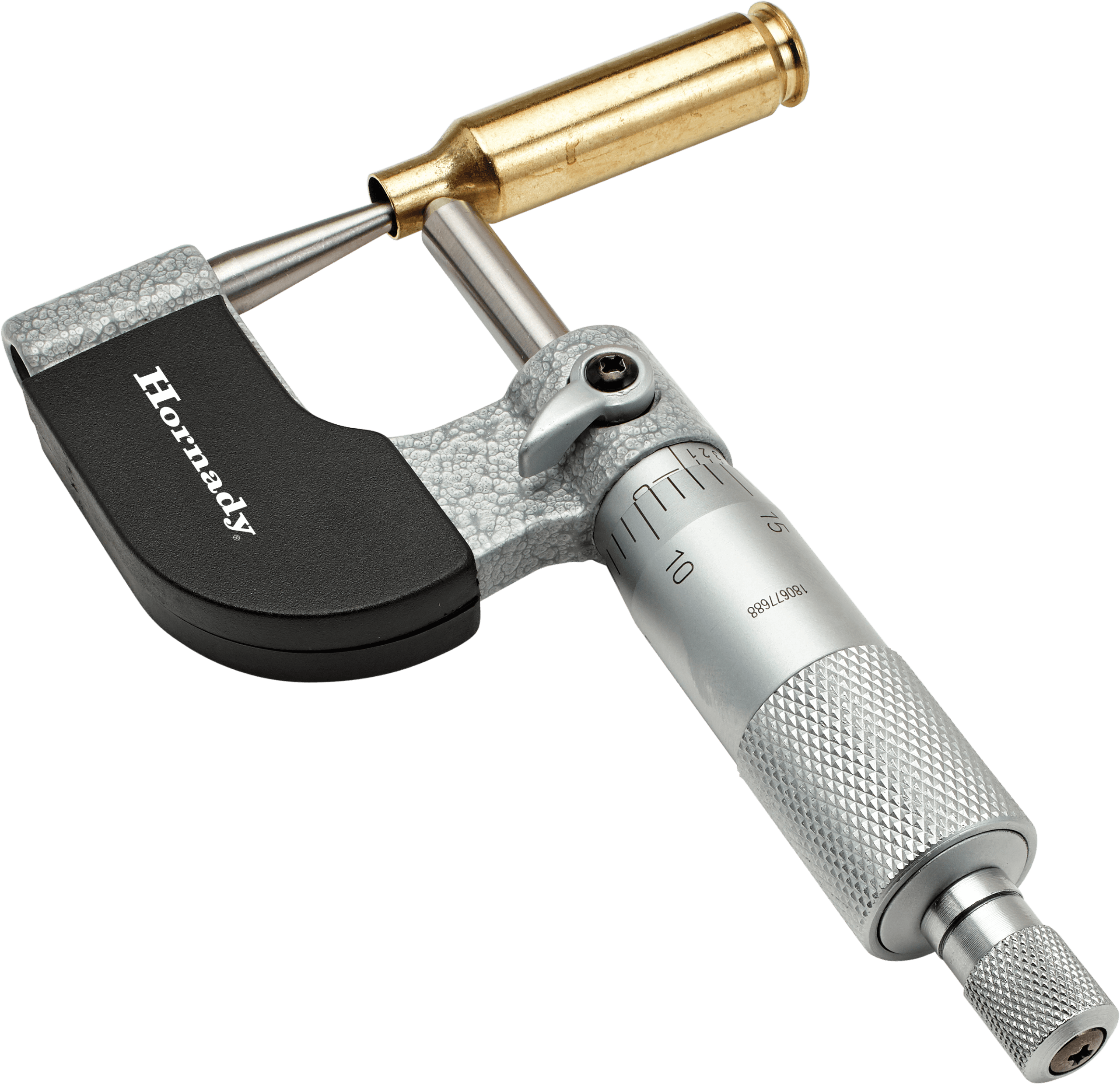 Hornady 050059 Vernier Ball Micrometer Silver Stainless Steel